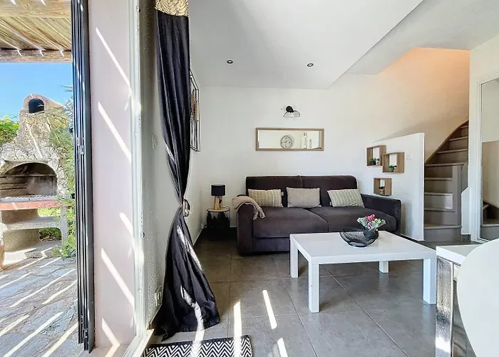 Mini Santa Giulia Double Vue A 5 Min De La A Pied Feriehus Porto-Vecchio (Corsica)